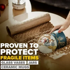 Scotch Cushion Lock Protective Wrap, Tan, 12