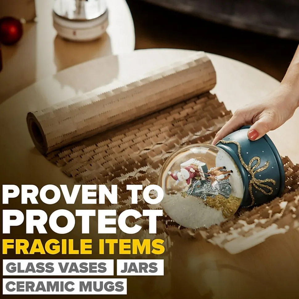 Scotch Cushion Lock Protective Wrap, Tan, 12" x 30' (PCW-1230)