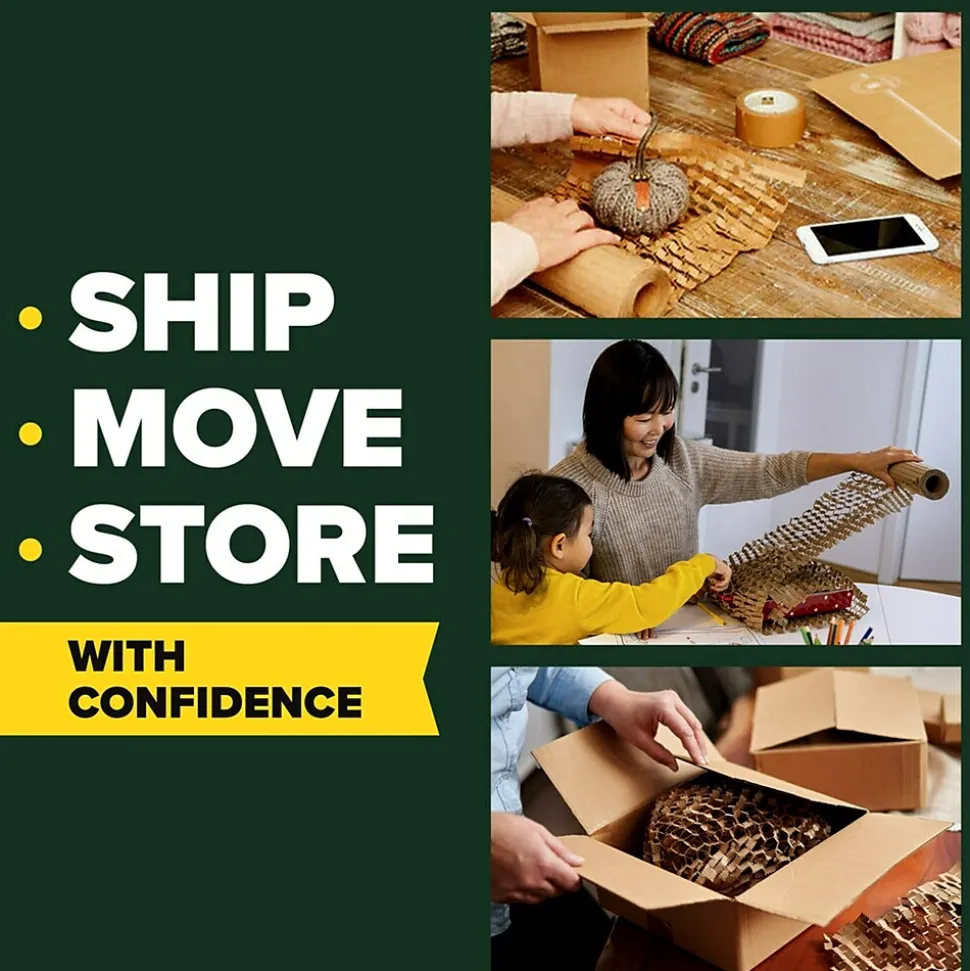 Scotch Cushion Lock Protective Wrap, Tan, 12" x 30' (PCW-1230)