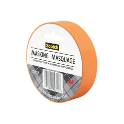 Scotch Expressions Masking Tape, .94" x 20 yds., Tangerine (3437-ORG)