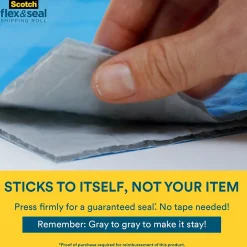 Scotch™ Flex & Seal Shipping Roll Self-Sealing Padded Mailer, 15