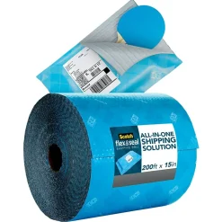 Scotch™ Flex & Seal Shipping Roll Self-Sealing Padded Mailer, 15