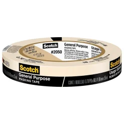 Scotch General Purpose Masking Tape, 0.70" x 60.1 yds. (2050-18AP)