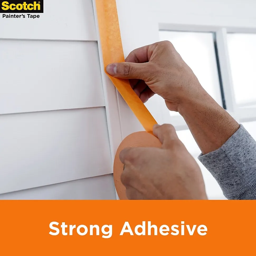 Scotch® Heavy Duty 1.41" x 60.1 yds. Masking Tape, Orange (2020+-36AP)