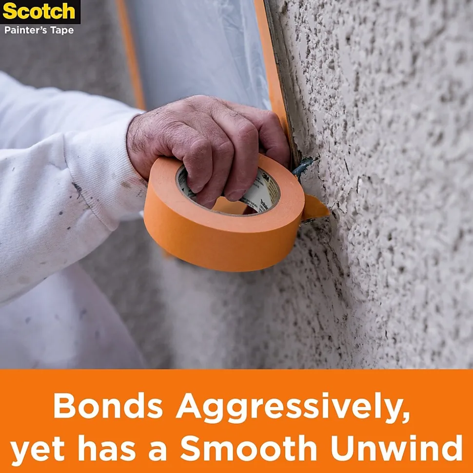 Scotch® Heavy Duty 1.41" x 60.1 yds. Masking Tape, Orange (2020+-36AP)