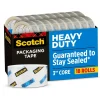 Scotch Heavy Duty Packing Tape, 1.88" x 54.6 yds., Clear, 18/Pack (385018CP)