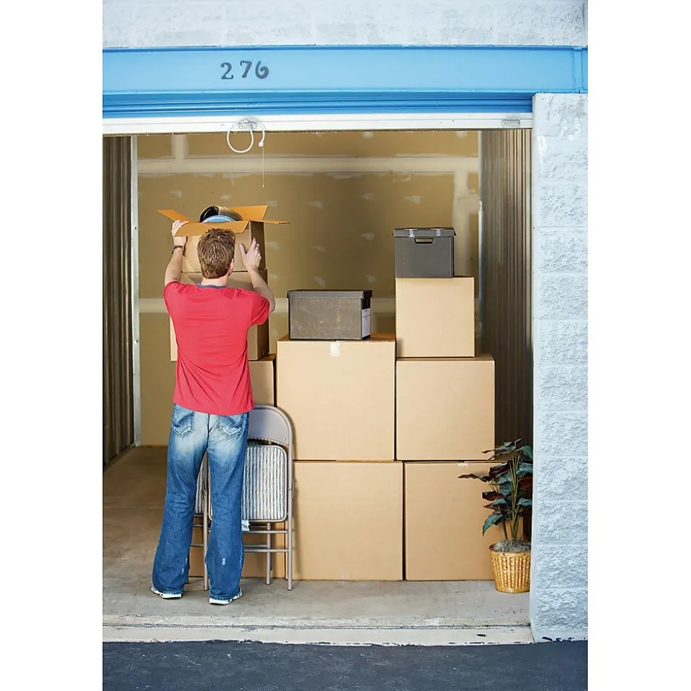 Scotch Moving & Storage Packing Tape with Dispenser, 1.88" x 38.2 yds., Clear, 4/Pack (3650S-4RD)