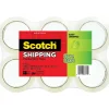 Scotch Packing Tape, 1.88" x 54.6 yds., Clear, 6/Pack (3450-40-6)