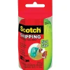 Scotch® Sure Start Shipping Tape, 1.88" x 25 yds., 2 Refill Rolls for DP-1000 Dispenser/Pack (DP-1000-RR-2)