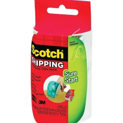 Scotch® Sure Start Shipping Tape, 1.88