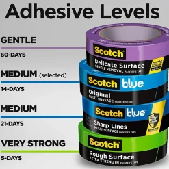 ScotchBlue ORIGINAL Painter's Tape Value Pack, 0.94