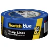 ScotchBlue Sharp Lines 1.88" x 60 yds. Medium Painter Tape, Blue (2093-48EC)