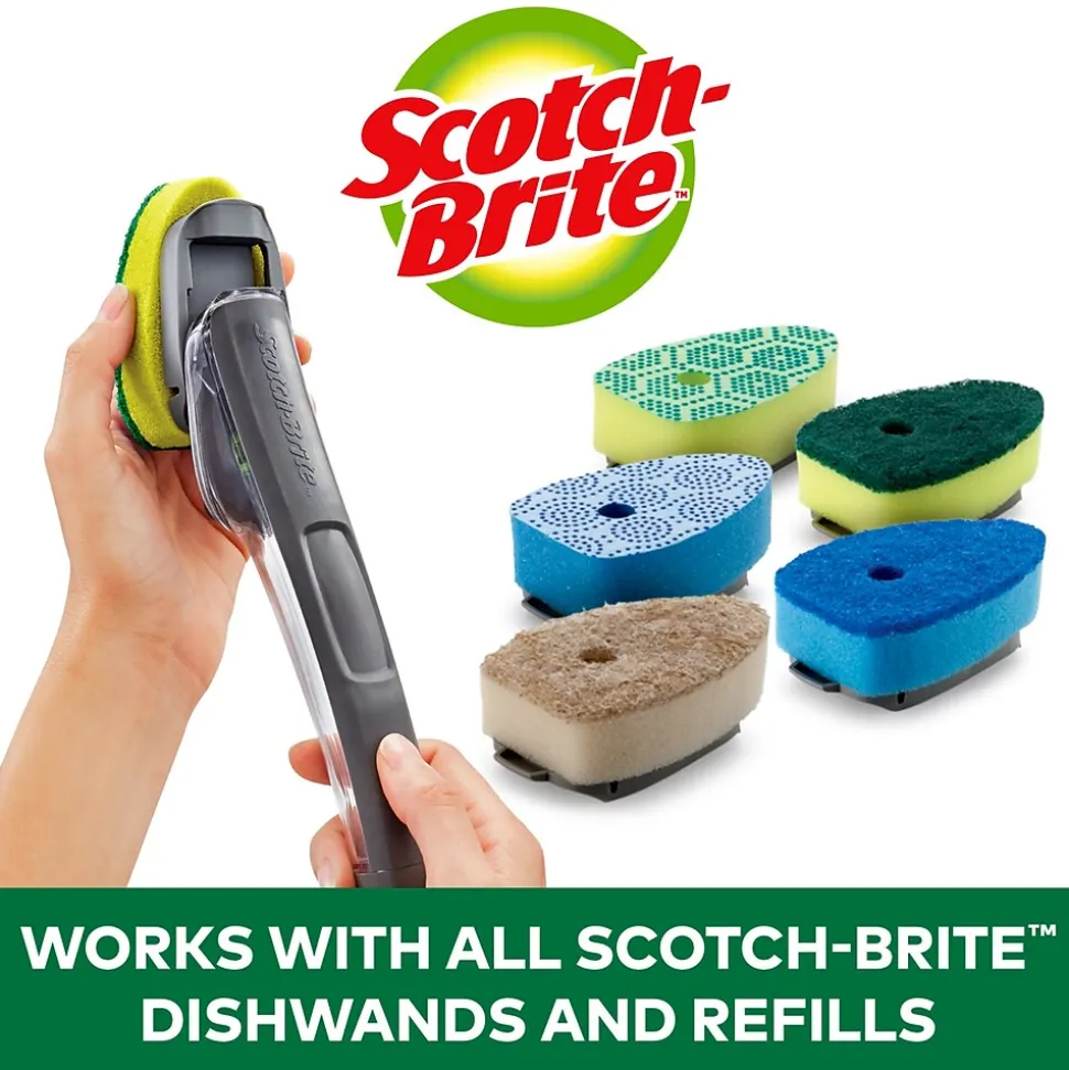 Scotch-Brite Heavy Duty Dishwand Refills, 2/Pack (481-7-RSC)