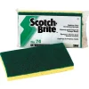 Scotch-Brite™ Medium Duty Scrub Sponge, Green/Yellow (74)