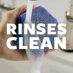 Scotch-Brite Stay Fresh Non-Scratch Scrubbers, Blue, 2 Sponges/Pack (SDA-2)