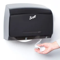 Scott Essential 2-Ply Jumbo Toilet Paper, White, 12 Rolls/Carton (07304)