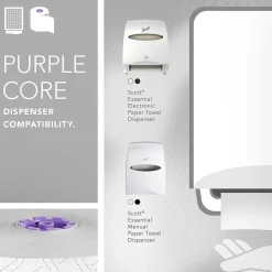 Scott Essential Recycled Hardwound Paper Towels, 1-ply, 950 ft./Roll, 6 Rolls/Carton (02001)