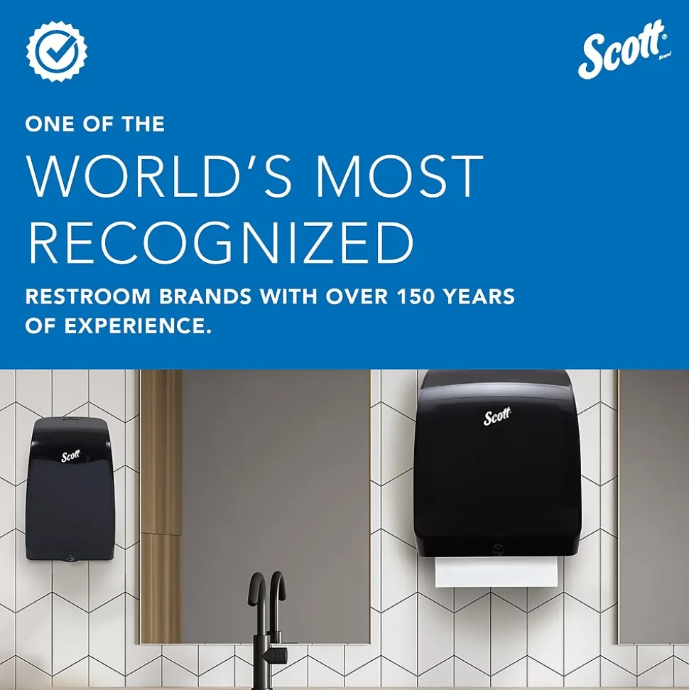 Scott Essential Recycled Jumbo Toilet Paper, 2-ply, White, 4 Rolls/Case (03148)