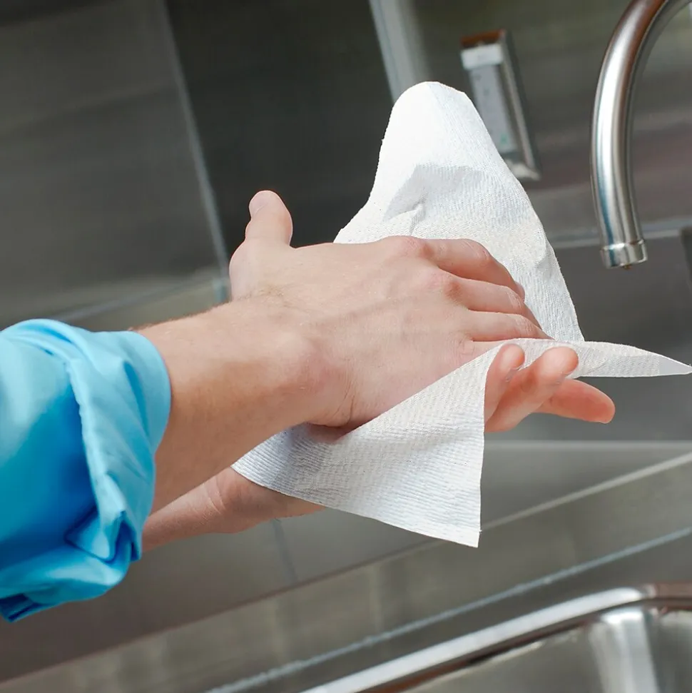 Scott Essential Recycled Single Fold Paper Towels, 1-ply, 250 Sheets/Pack, 16 Packs/Carton (01700)