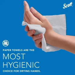 Scott Essential Recycled Hardwound Paper Towels, 1-ply, 800 ft./Roll, 12 Rolls/Carton (01052)