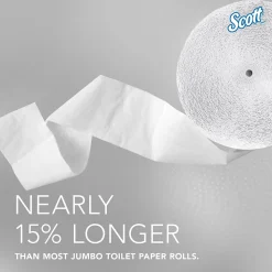 Scott Essential Recycled Coreless Toilet Paper, 1-ply, White, 12 Rolls/Case (07005)