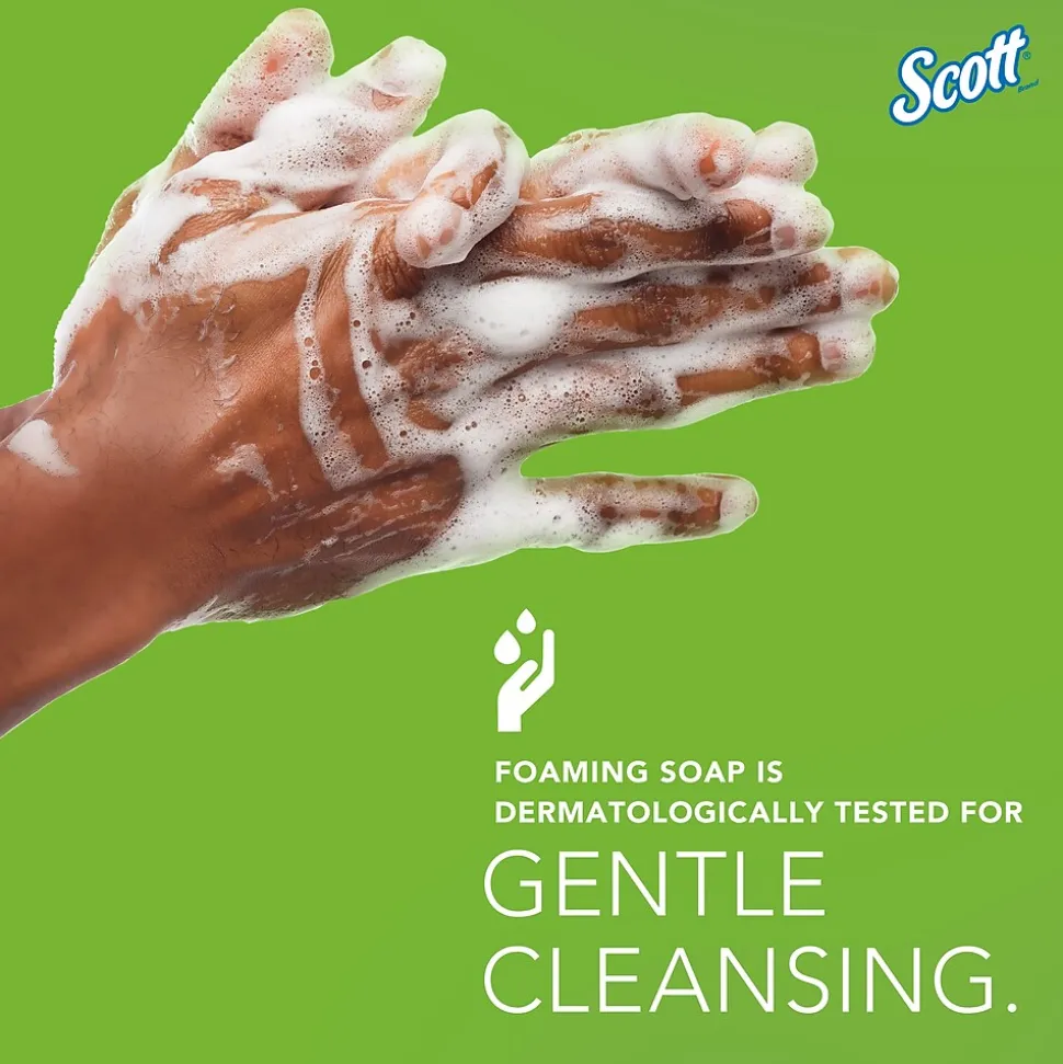 Scott Foaming Hand Soap Refill, 1 Liter, 6/Carton (91565)
