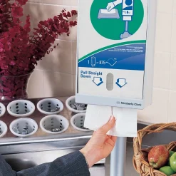 Scott Mega Cartridge Recycled Beverage Napkin, 1-ply, White, 875 Napkins/Pack, 6/Carton (98908)