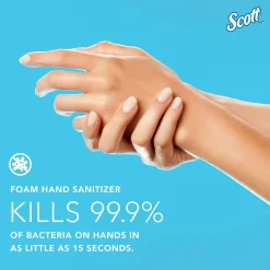 Scott Pro Foaming Hand Sanitizer Refill, Fresh Scent, 1200 mL., 2/Carton (91590)