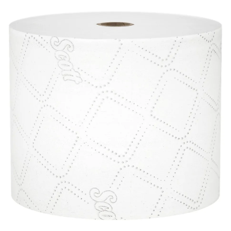 Scott Pro 2-Ply Small Core Standard Toilet Paper, White, 1100 Sheets/Roll, 36 Rolls/Carton (47305)