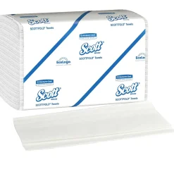 Scott Pro Scottfold Recycled Multifold Paper Towels, 1-ply, 175 Sheets/Pack, 25 Packs/Carton (01960)