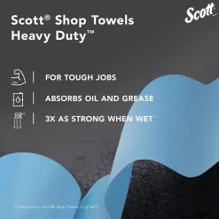Scott Shop Towels Heavy Duty, 10.4