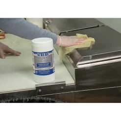 SCRUBS Stainless Steel Cleaner Polish Dual-Sided 9.75" x 10.5" Wipes, 30/Pack (ITW91930)