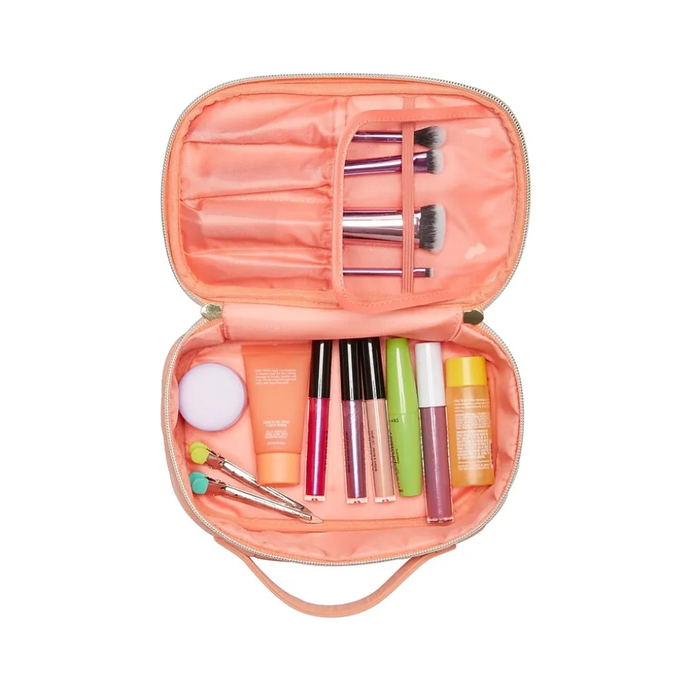 scunci 8.5" Polyester Travel Organizer, Coral (A30592)