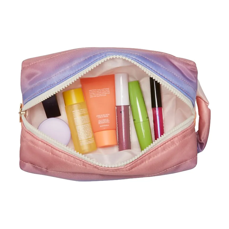 scunci 8" Polyester Travel Organizer, Coral Ombre (A30560)