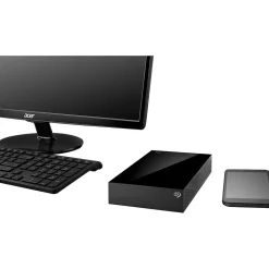 Seagate Backup Plus 5TB External USB 3.0 Hard Drive, Black (STDT5000100)