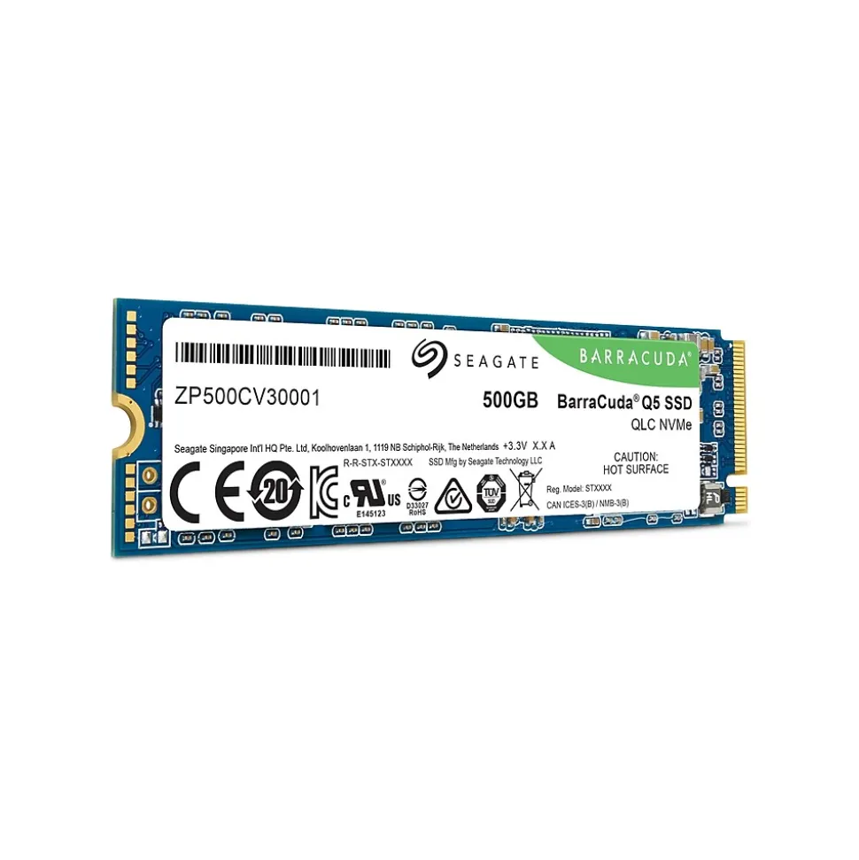 Seagate BarraCuda Q5 ZP500CV3A001 500GB PCI Express Internal Solid State Drive