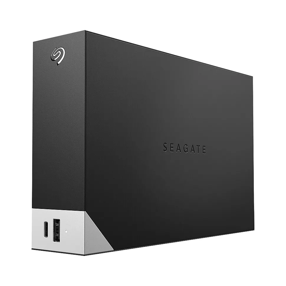Seagate One Touch Hub 8TB USB 3.0 External Hard Drive, Black (STLC8000400)