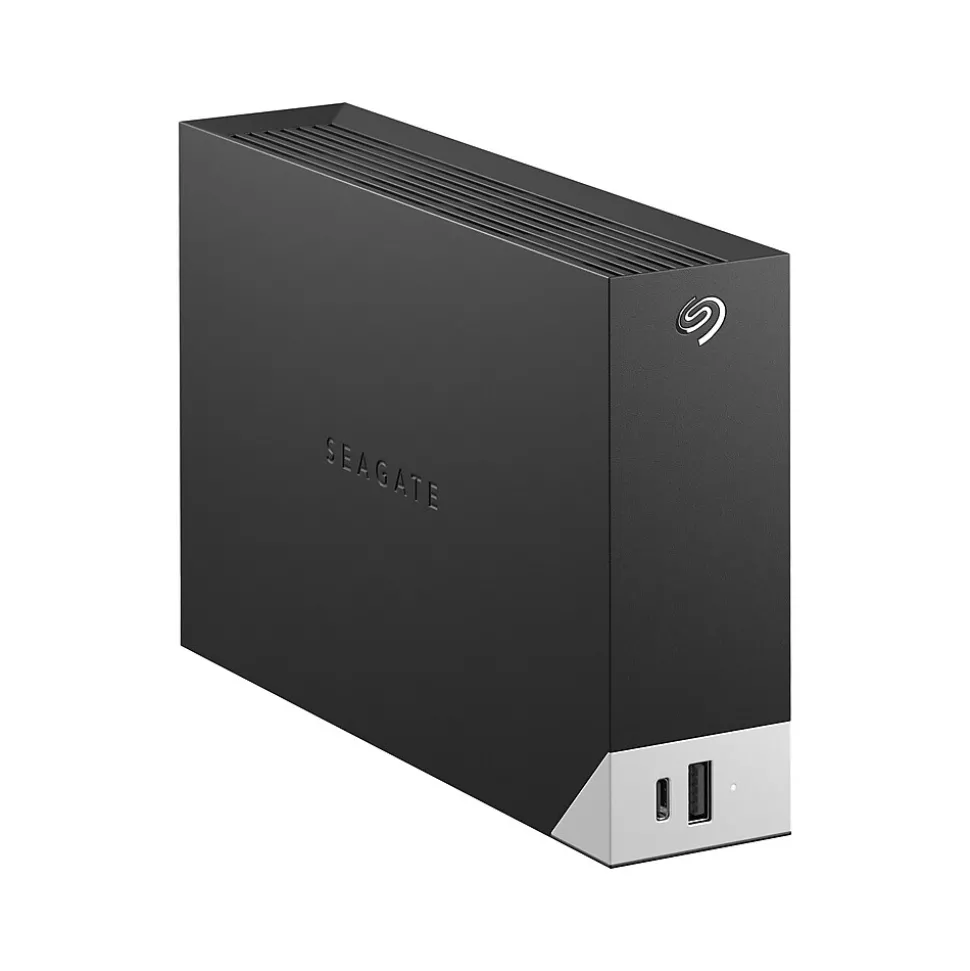 Seagate One Touch Hub 8TB USB 3.0 External Hard Drive, Black (STLC8000400)