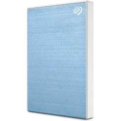 Seagate One Touch 2TB External Hard Drive Slim Portable HDD USB 3.0 / USB 2.0, Blue (STKB2000402)