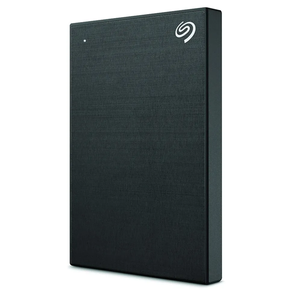 Seagate One Touch 2TB External Hard Drive Slim Portable HDD USB 3.0 / USB 2.0, Black (STKY2000400)