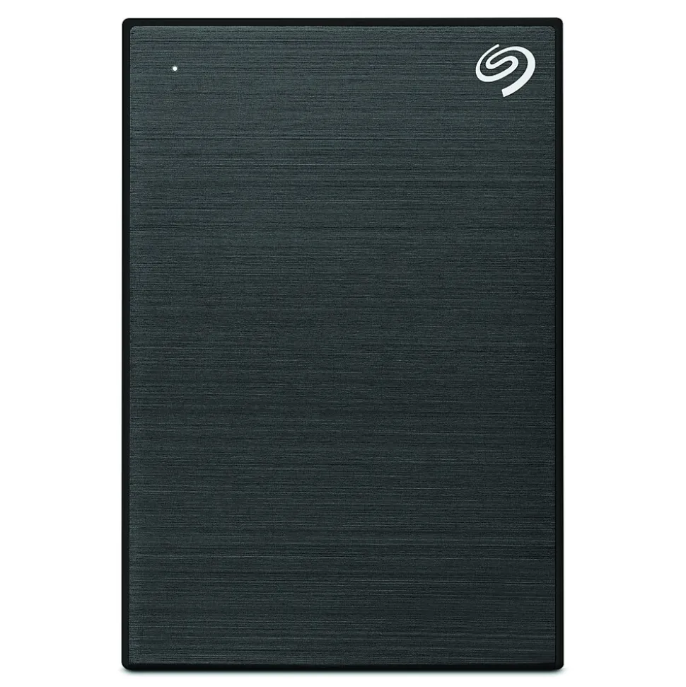 Seagate One Touch 2TB External Hard Drive Slim Portable HDD USB 3.0 / USB 2.0, Black (STKY2000400)