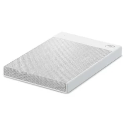 Seagate Ultra Touch 2TB External Hard Drive Portable HDD USB-C and USB 3.0, White (STHH2000402)