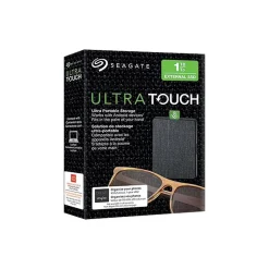 Seagate Ultra Touch 1TB USB 3.0 External Hard Drive, Black (STJW1000401)