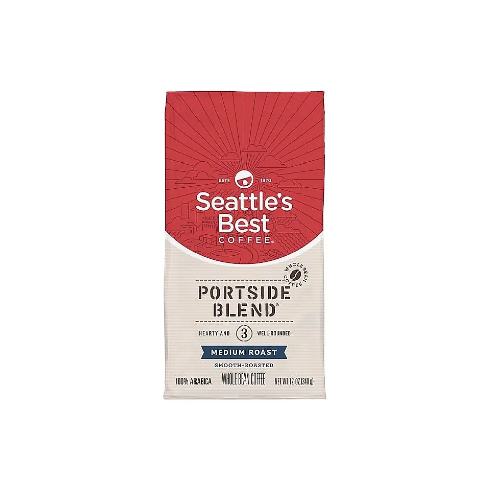 Seattle's Best Coffee Portside Blend Whole Bean Coffee, Medium Roast (11008570)