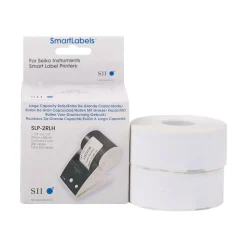 Seiko Thermal Address Labels, 1 1/8" x 3 1/2", White, 260/Roll, 2 Rolls/Box (SLP-2RLH)