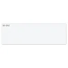 Self-Adhesive Address Labels for Label Printers,1-1/8 x 3-1/2, Clear, 260/Box