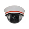 SeqCam SEQ5302 Wired Dome IP Camera, Night Vision, White/Black