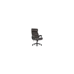 Serta Comfort Big & Tall Ergonomic Bonded Leather Swivel Executive Office Chair, Brown (CHR10131B)