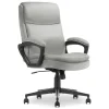Serta Comfort Ergo Ergonomic Velvet Fabric Swivel Executive Chair, Gray (CCHR10016C)