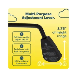 Serta Garret Ergonomic Bonded Leather Swivel Executive Chair, White (43520G)